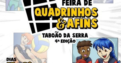 4ª Feira de Quadrinhos & Afins que acontece dias 15 e 16 em Taboão da Serra terá a Editora Kriô Comics como um dos expositores