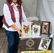 Editora Kriô Comics se destacou, com seus quadrinhos, no Festival SPCria