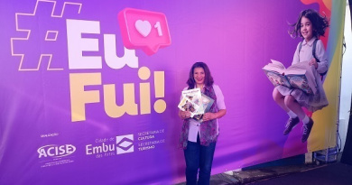 Personagens em quadrinhos da Editora Kriô Comics, foram destaque na 1ª Feira Literária de Embu das Artes