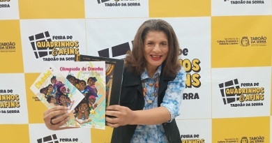 Mais uma vez, o super-herói Mano K e a Dininha e Sua Turma, fazem sucesso no evento Quadrinhos & Afins em Taboão da Serra