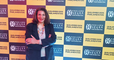 Jornalista Edna Pessanha esteve entre os membros da sociedade civil presentes no lançamento do Quilombo no Parlamento 2026